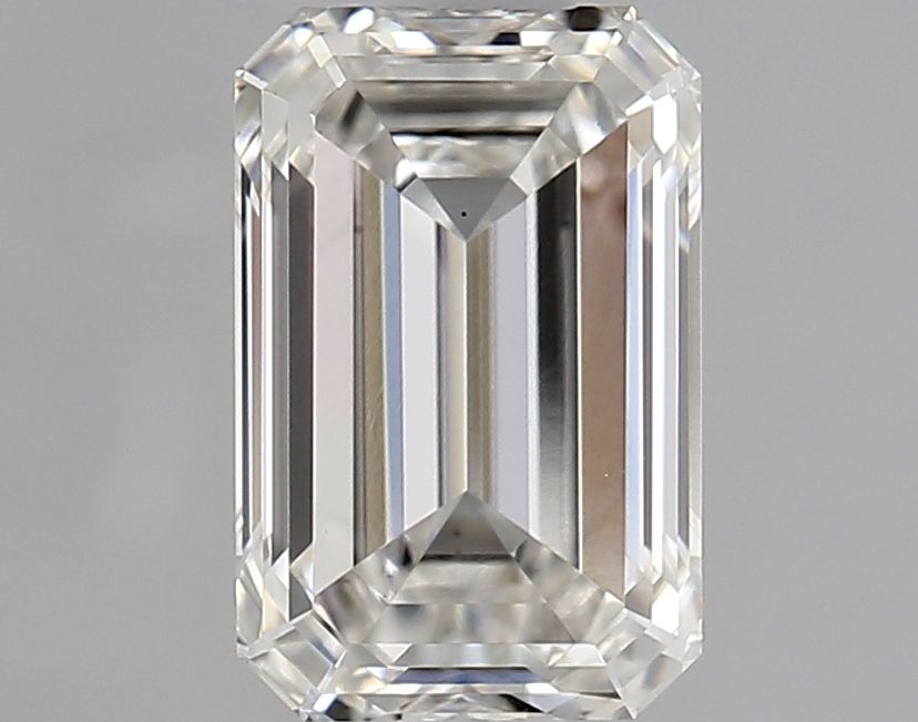 1.23 ct. emerald Lab Grown Diamond front image