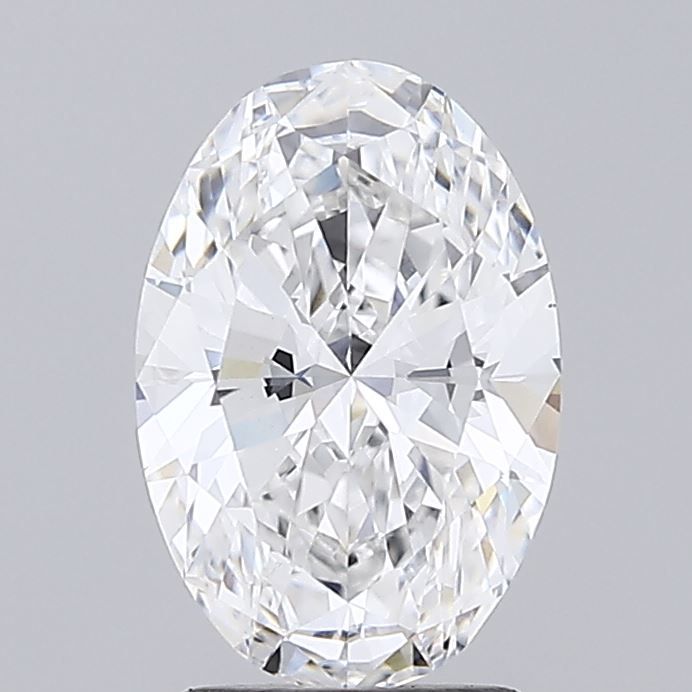 2.01 ct. oval Lab Grown Diamond front image