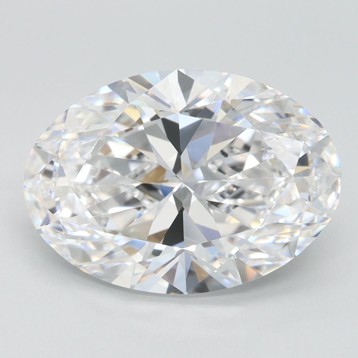 3.43 ct. oval Lab Grown Diamond front image