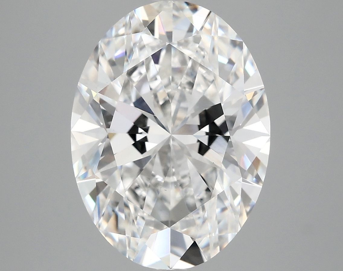 5.05 ct. oval Lab Grown Diamond front image