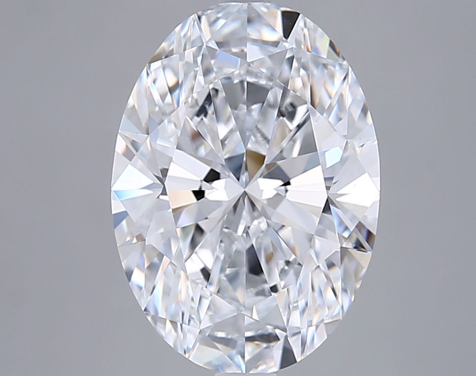 4.06 ct. oval Lab Grown Diamond front image