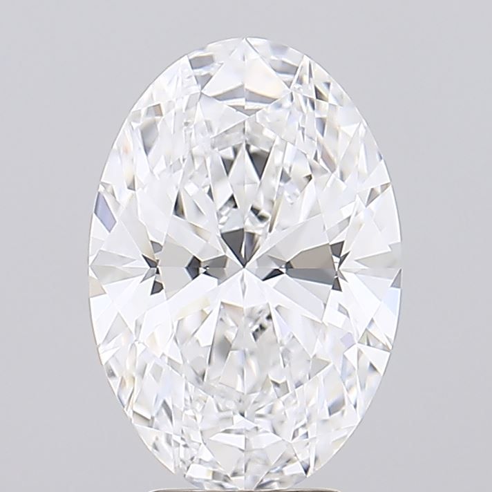 2.74 ct. oval Lab Grown Diamond front image