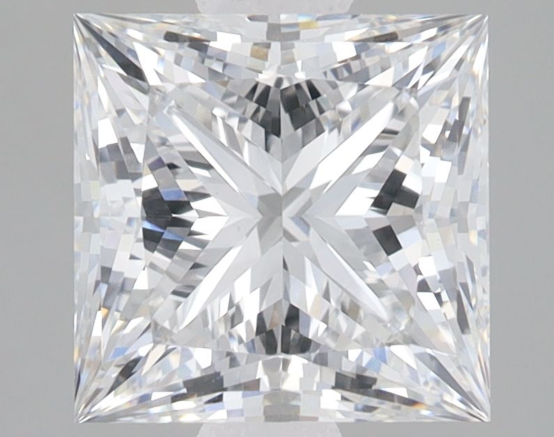 3.02 ct. princess Lab Grown Diamond front image
