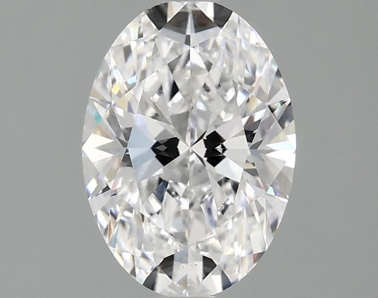 1.35 ct. oval Lab Grown Diamond front image