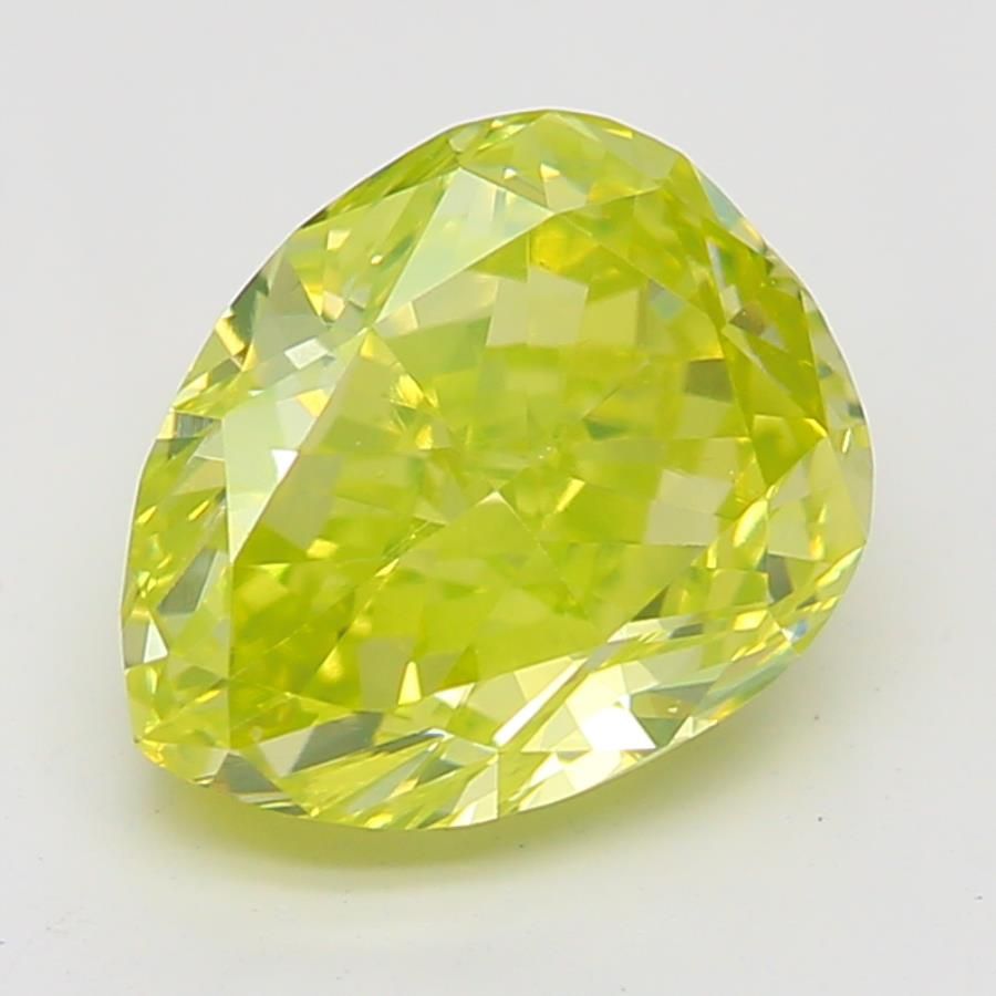 Diament 1.01 ct Fancy Intense Greenish Yellow/VS1