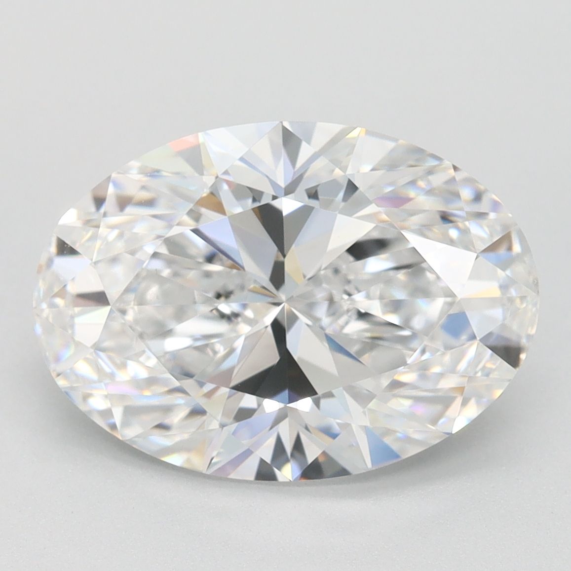 3.47 ct. oval Lab Grown Diamond front image