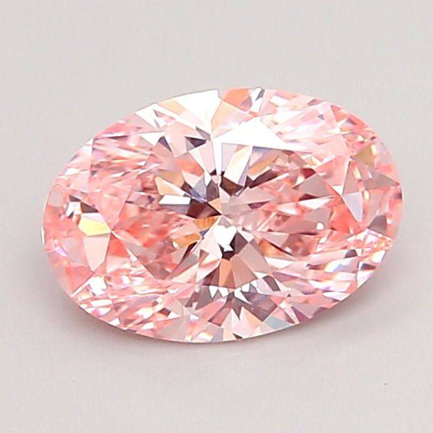 1.53 CT Fancy Intense Pink OVAL