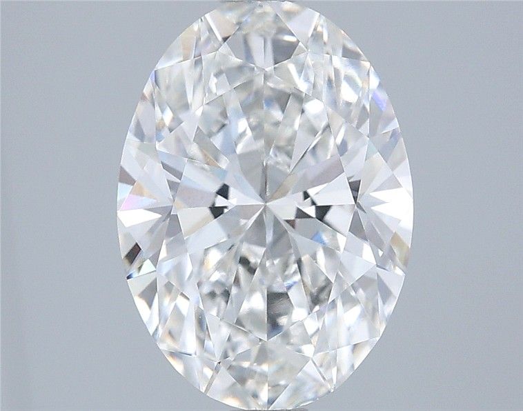 2.54 ct. oval Lab Grown Diamond front image