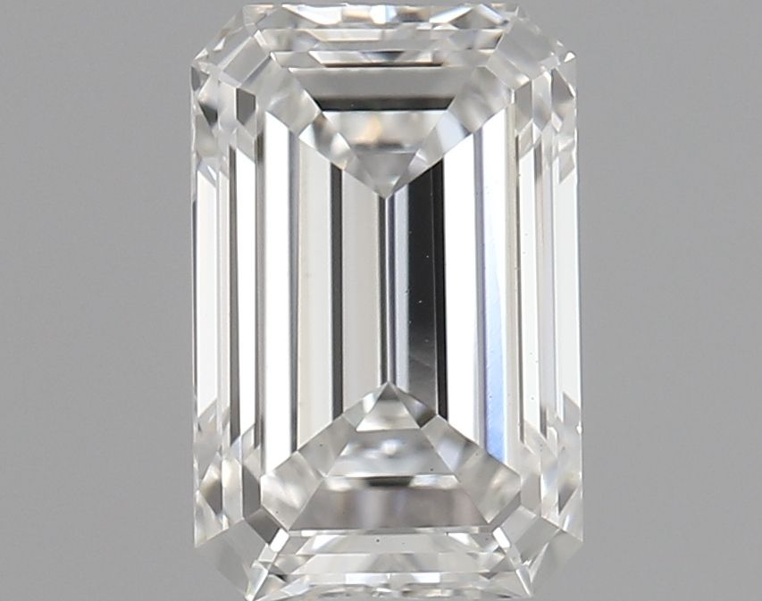 0.85 ct. emerald Lab Grown Diamond front image