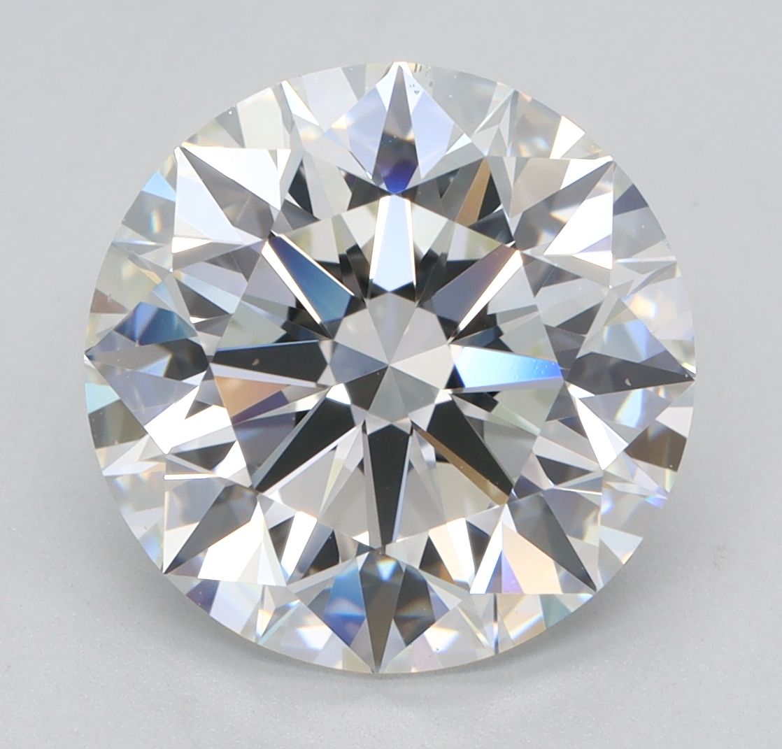 4.02 ct. round Lab Grown Diamond front image