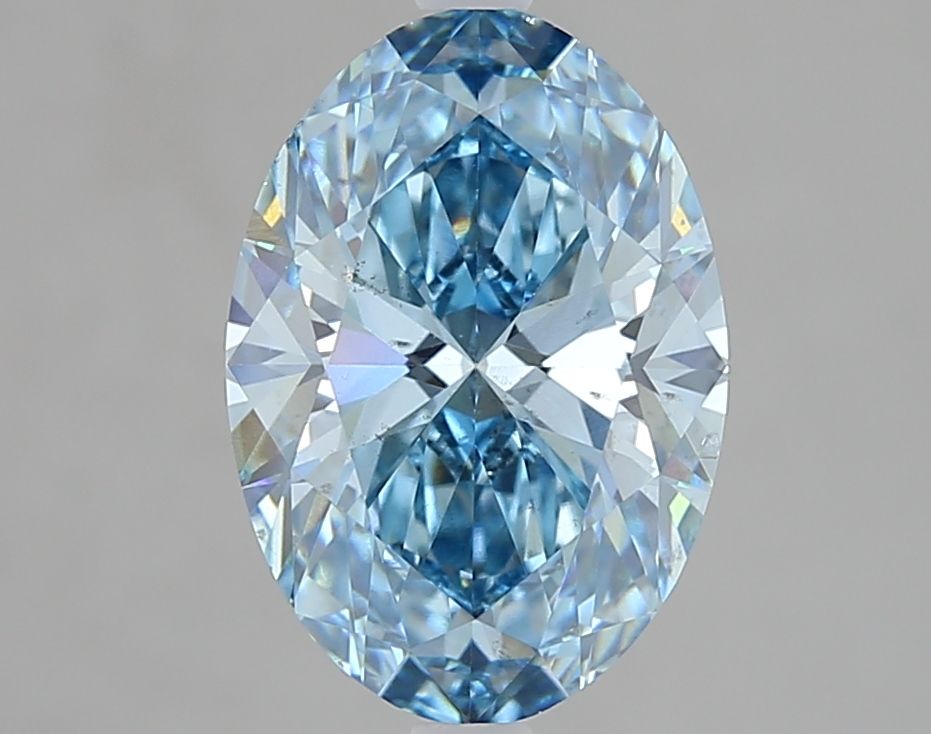 3.01 ct. oval Lab Grown Diamond front image