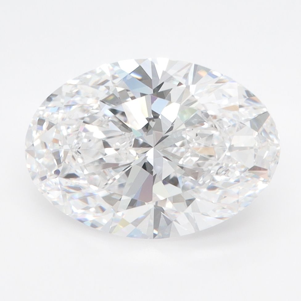 3.04 ct. oval Lab Grown Diamond front image