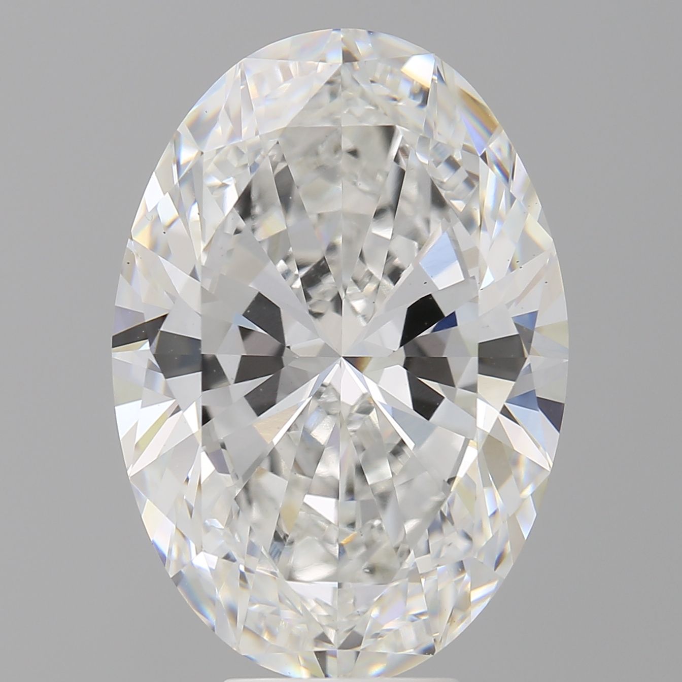 8.59 ct. oval Lab Grown Diamond front image