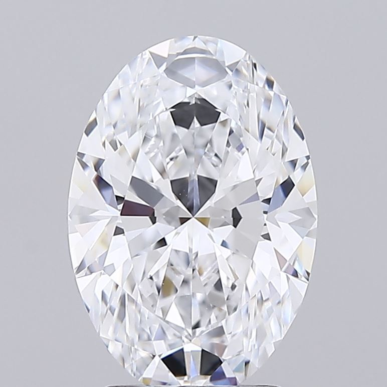 2.54 ct. oval Lab Grown Diamond front image