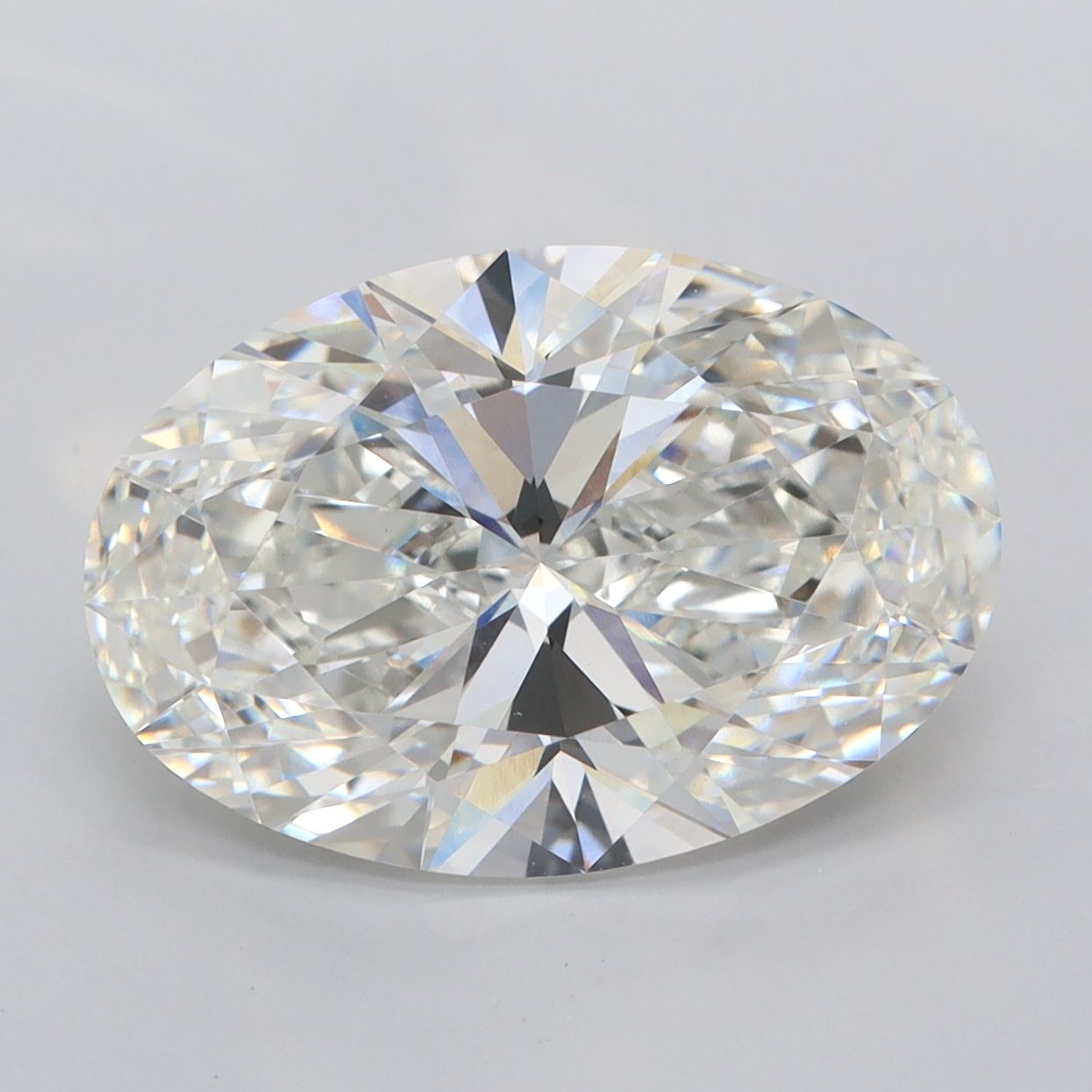 5.06 ct. oval Lab Grown Diamond front image