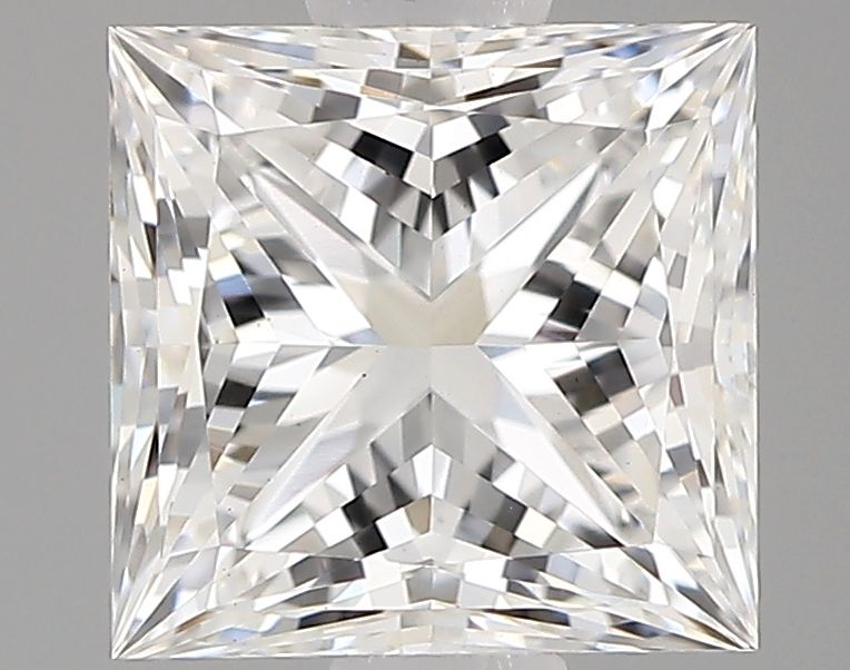 0.88 ct. princess Lab Grown Diamond front image