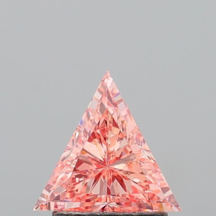 1.0 CT Fancy Intense Pink TRIANGULAR
