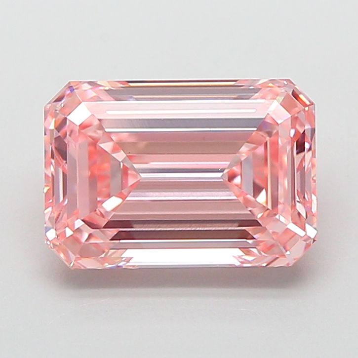 2.58 ct. emerald Lab Grown Diamond front image