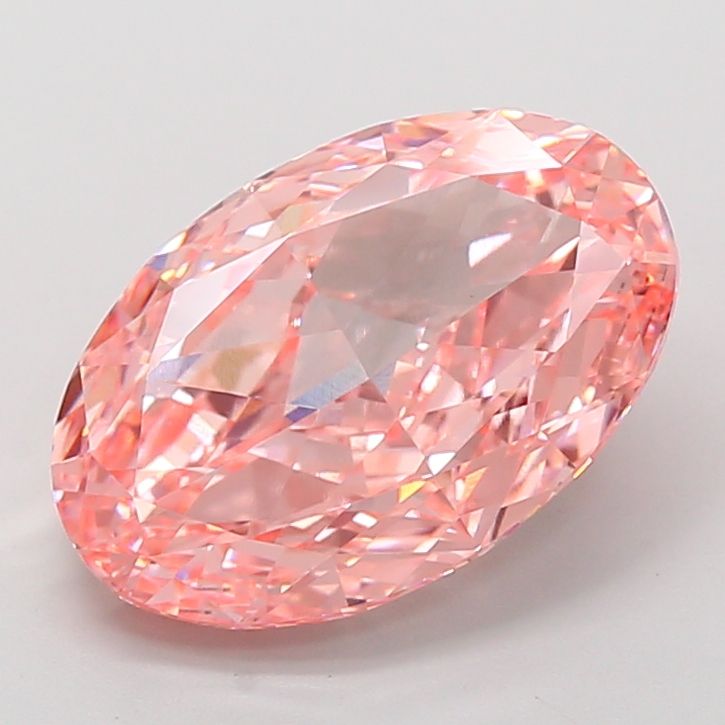 7.09 ct. oval Lab Grown Diamond front image