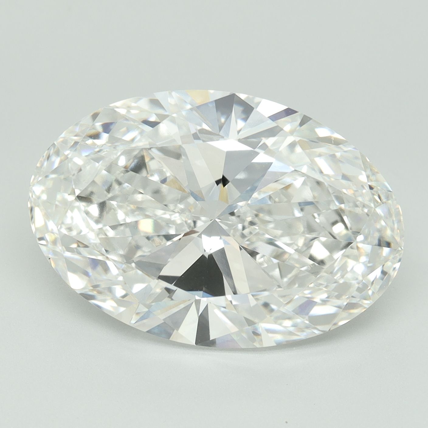 8.03 ct. oval Lab Grown Diamond front image