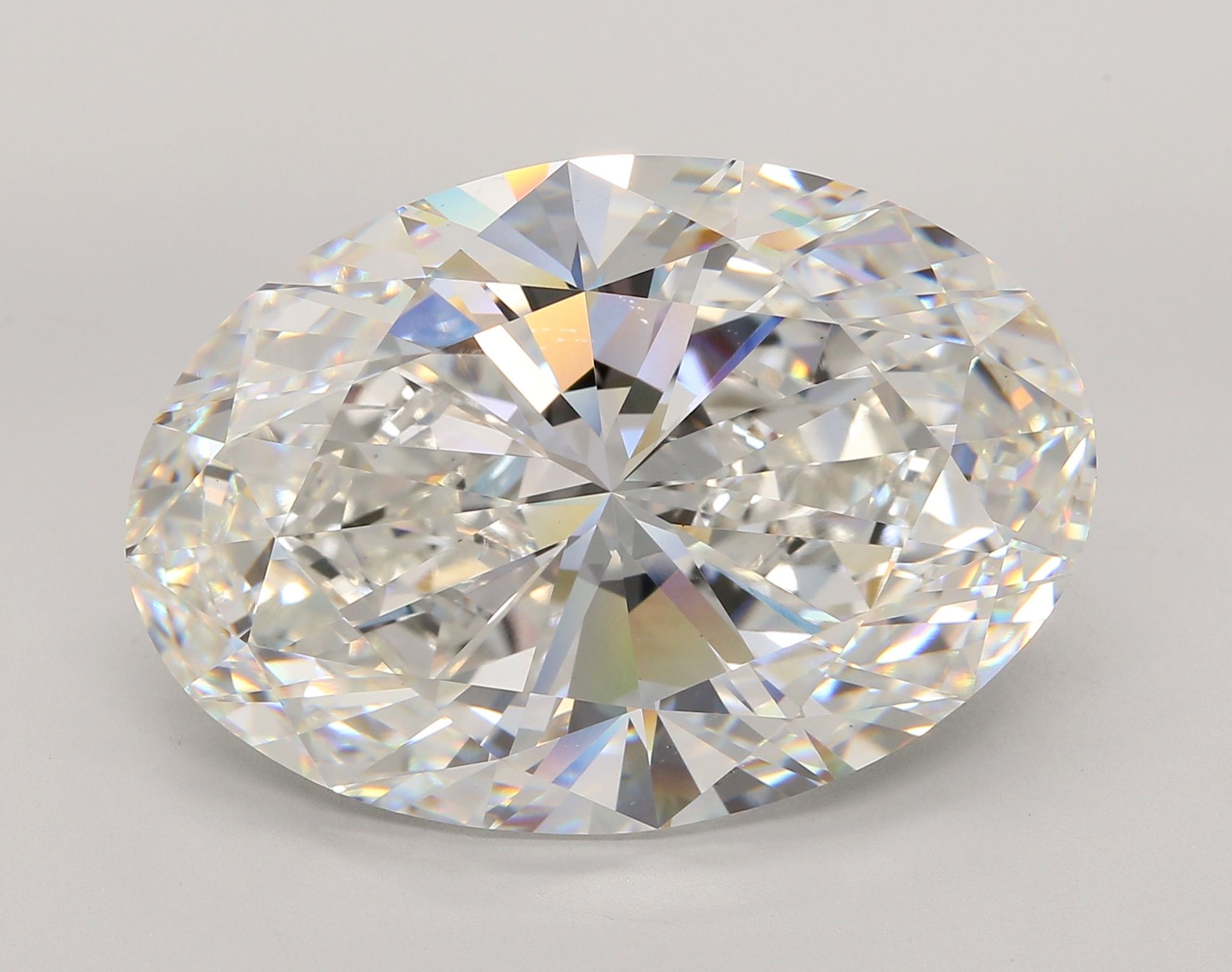 30.52 ct. oval Lab Grown Diamond front image