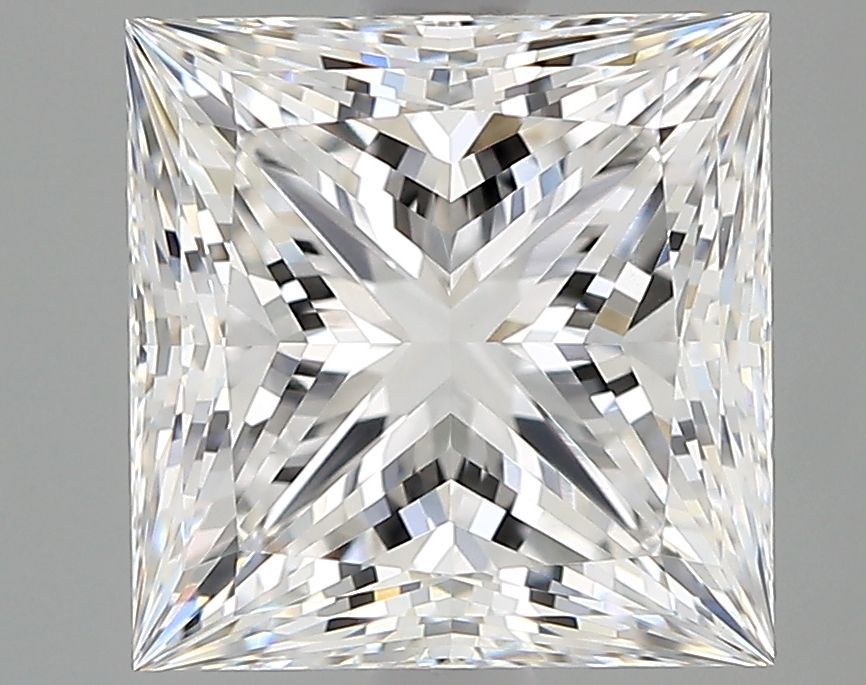 3.08 ct. princess Lab Grown Diamond front image