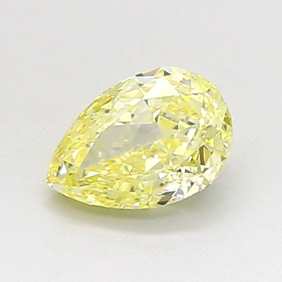 0.67 CT Fancy Light Yellow PEAR