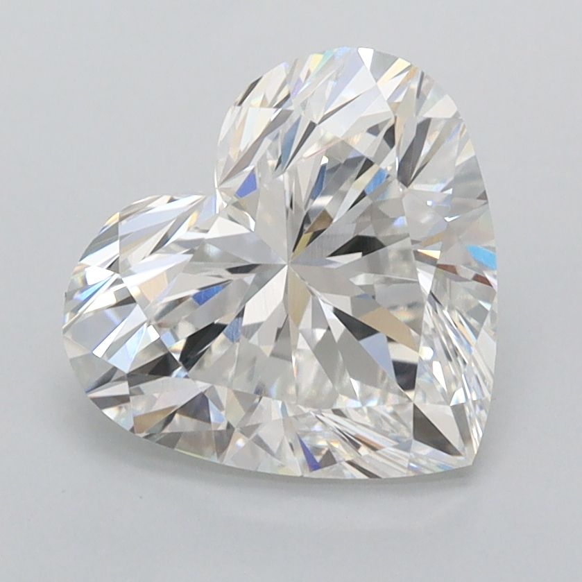 2.56 ct. heart Lab Grown Diamond front image