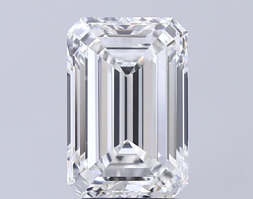 2.60 ct. emerald Lab Grown Diamond front image