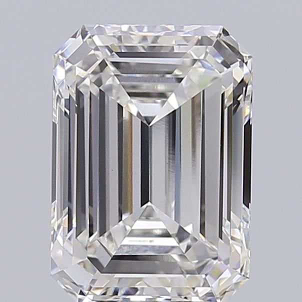 4.09 ct. emerald Lab Grown Diamond front image