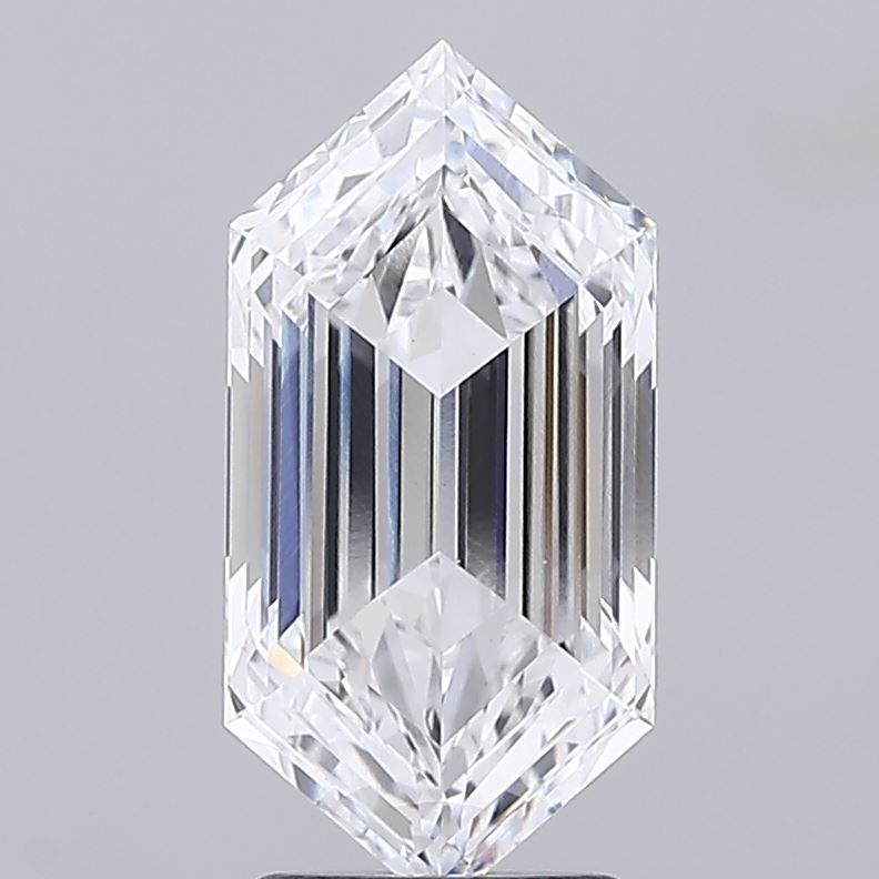 2.57 ct lab-grown Hexagonal Diamond