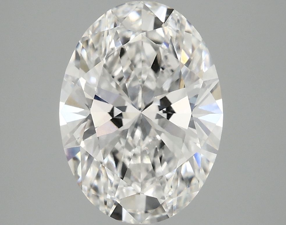 3.01 ct. oval Lab Grown Diamond front image