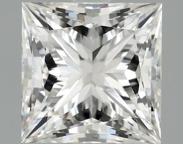 2.10 ct. princess Lab Grown Diamond front image