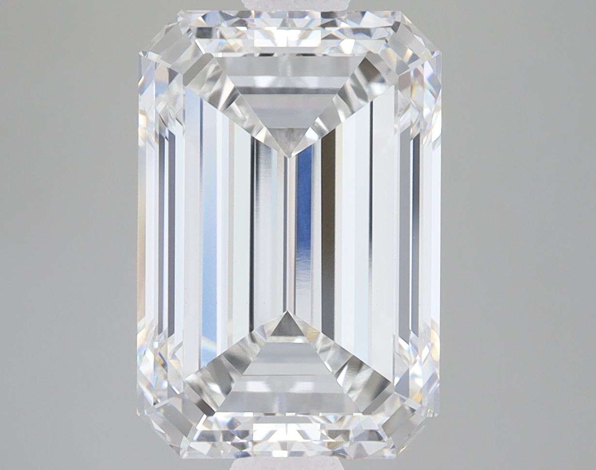 6.18 ct. emerald Lab Grown Diamond front image