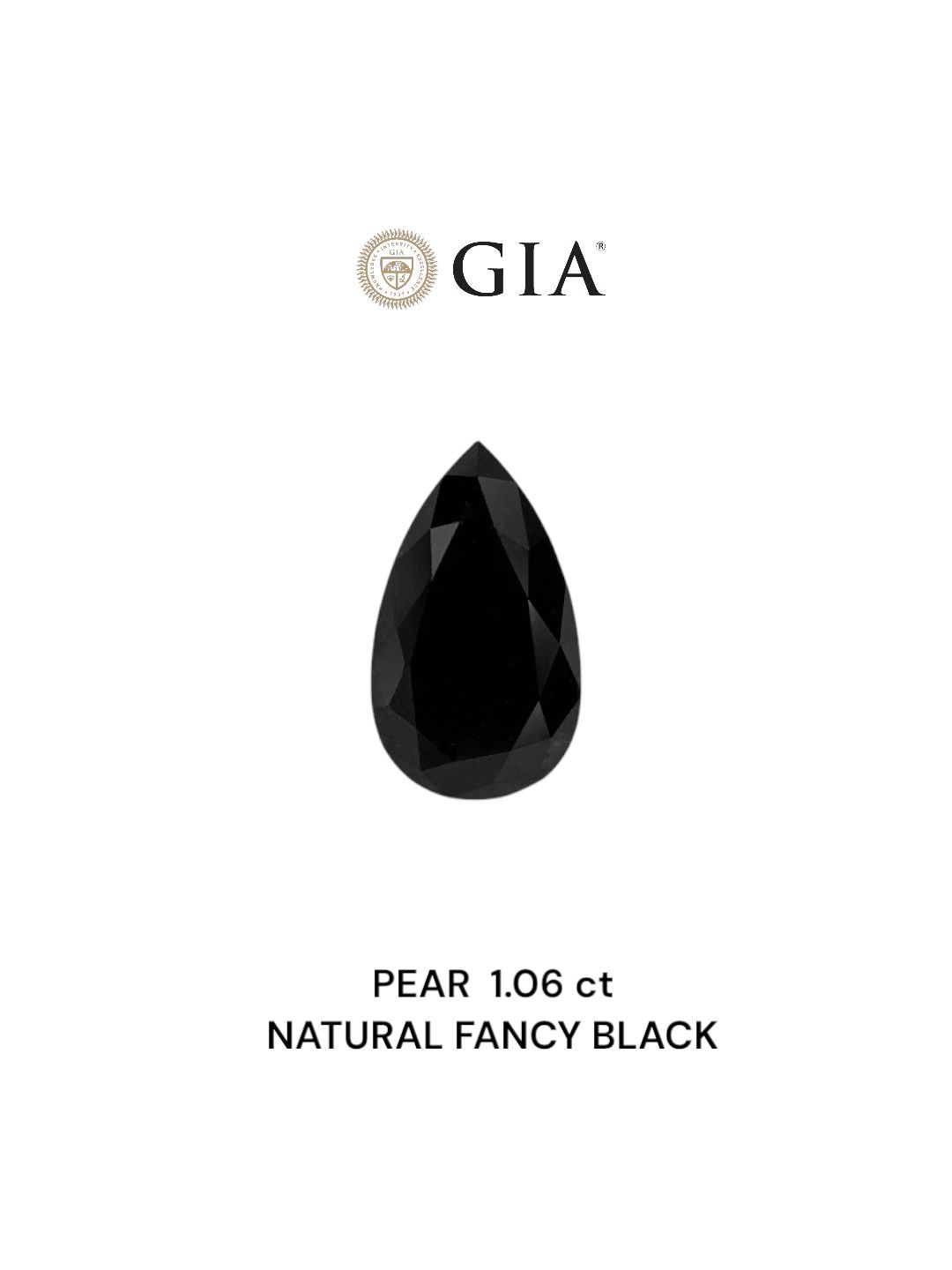 1.06 ct Pear diamond