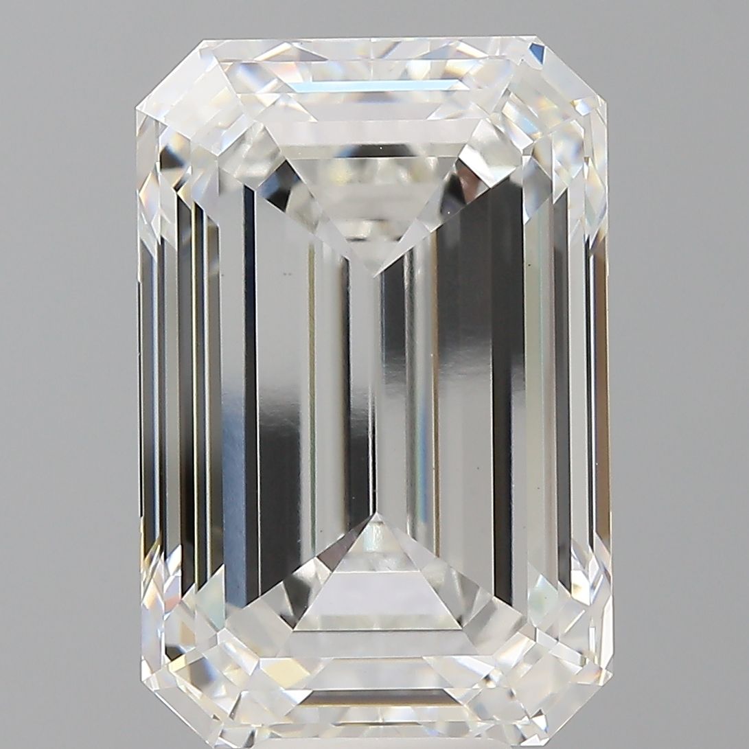 11.56 ct. emerald Lab Grown Diamond front image