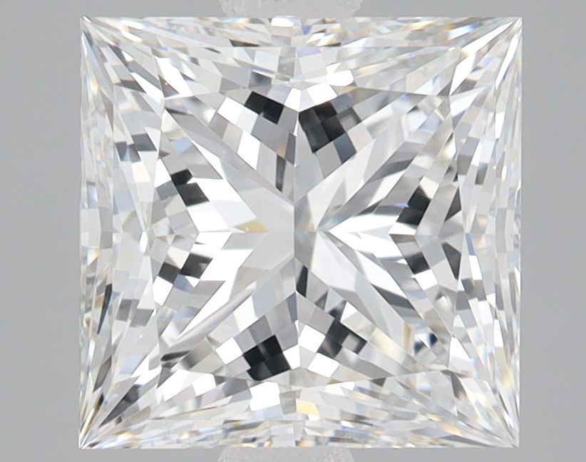 3.72 ct. princess Lab Grown Diamond front image