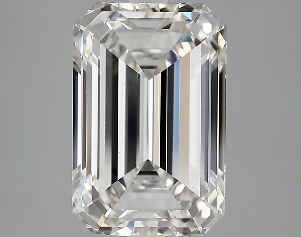4.28 ct. emerald Lab Grown Diamond front image