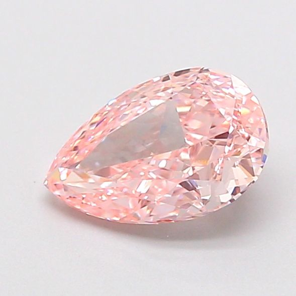 0.9 CT Fancy Vivid Pink PEAR