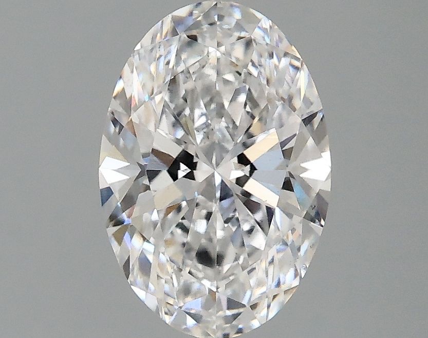 1.24 ct. oval Lab Grown Diamond front image