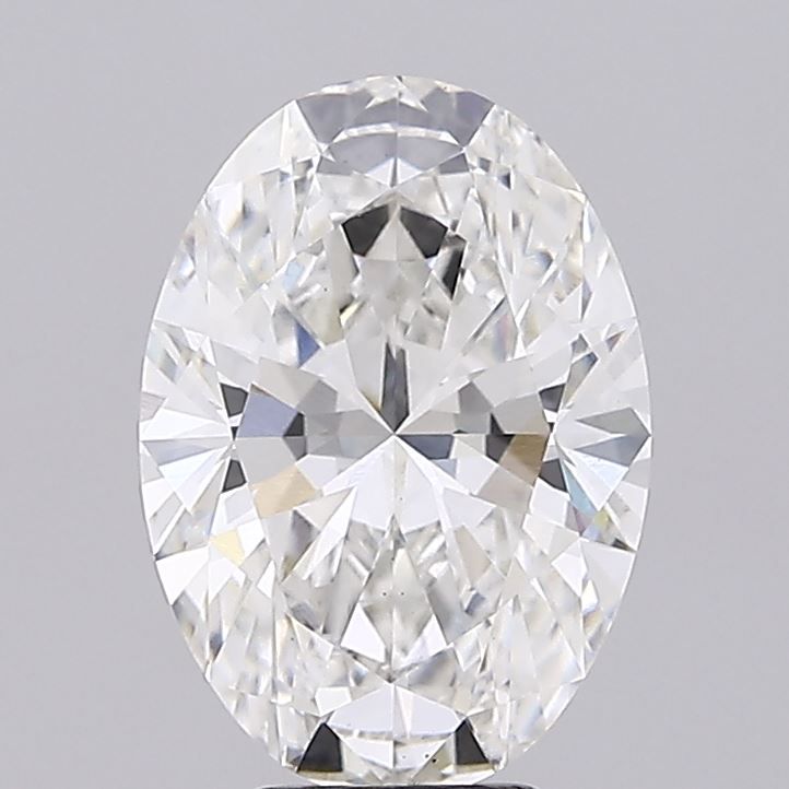 5.27 ct. oval Lab Grown Diamond front image
