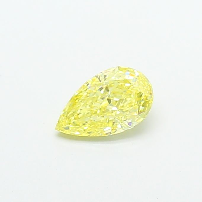 1.01 CT Fancy Vivid Yellow PEAR