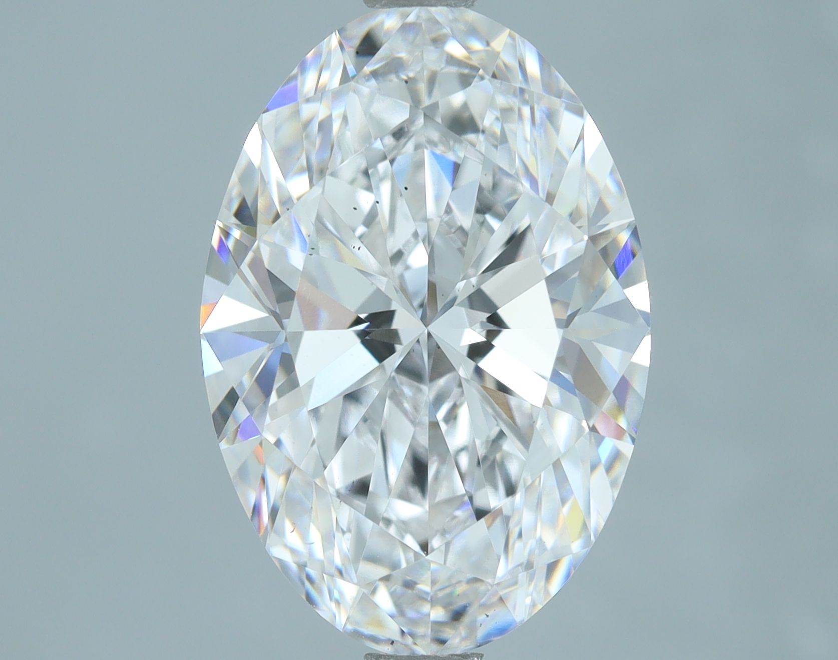 3.72 ct. oval Lab Grown Diamond front image