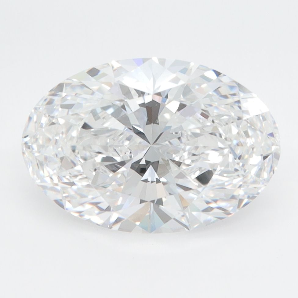 2.95 ct. oval Lab Grown Diamond front image