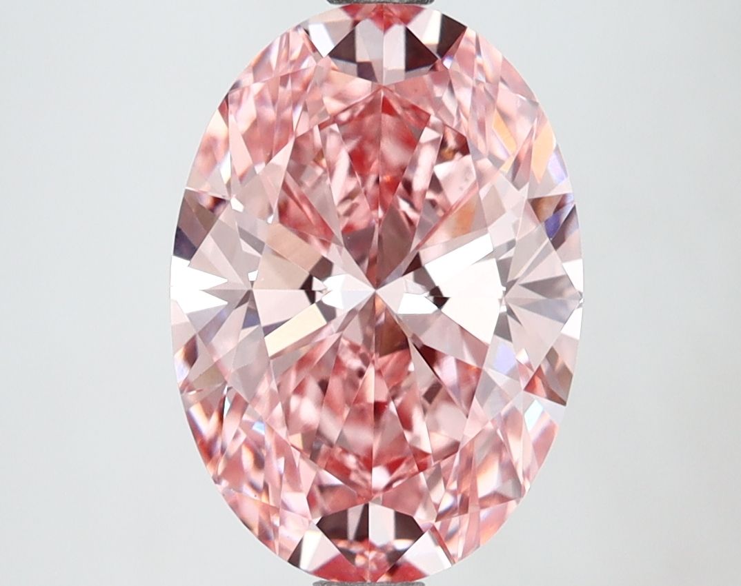 3.02 ct. oval Lab Grown Diamond front image