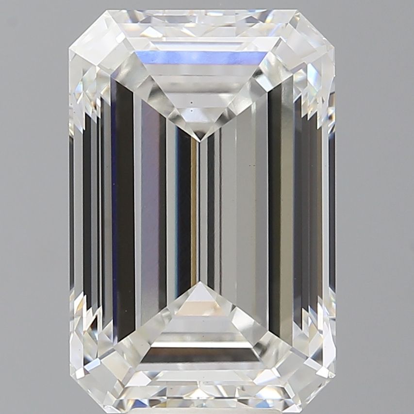 9.05 ct. emerald Lab Grown Diamond front image