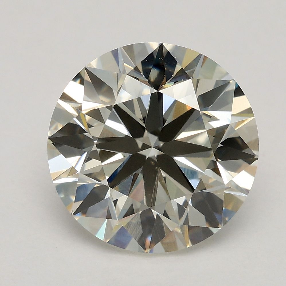 2.70 ct. round Lab Grown Diamond front image