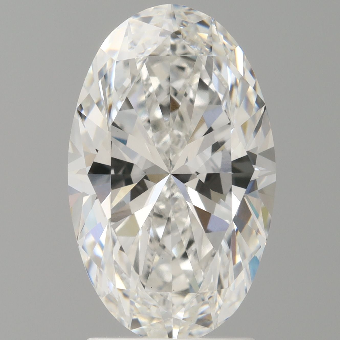 2.54 ct. oval Lab Grown Diamond front image