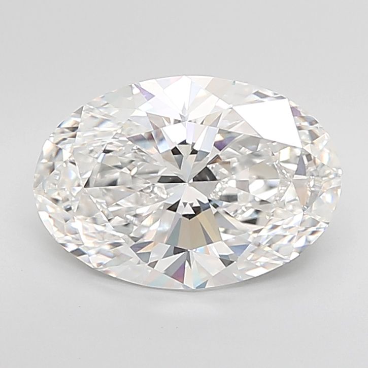 5.00 ct. oval Lab Grown Diamond front image