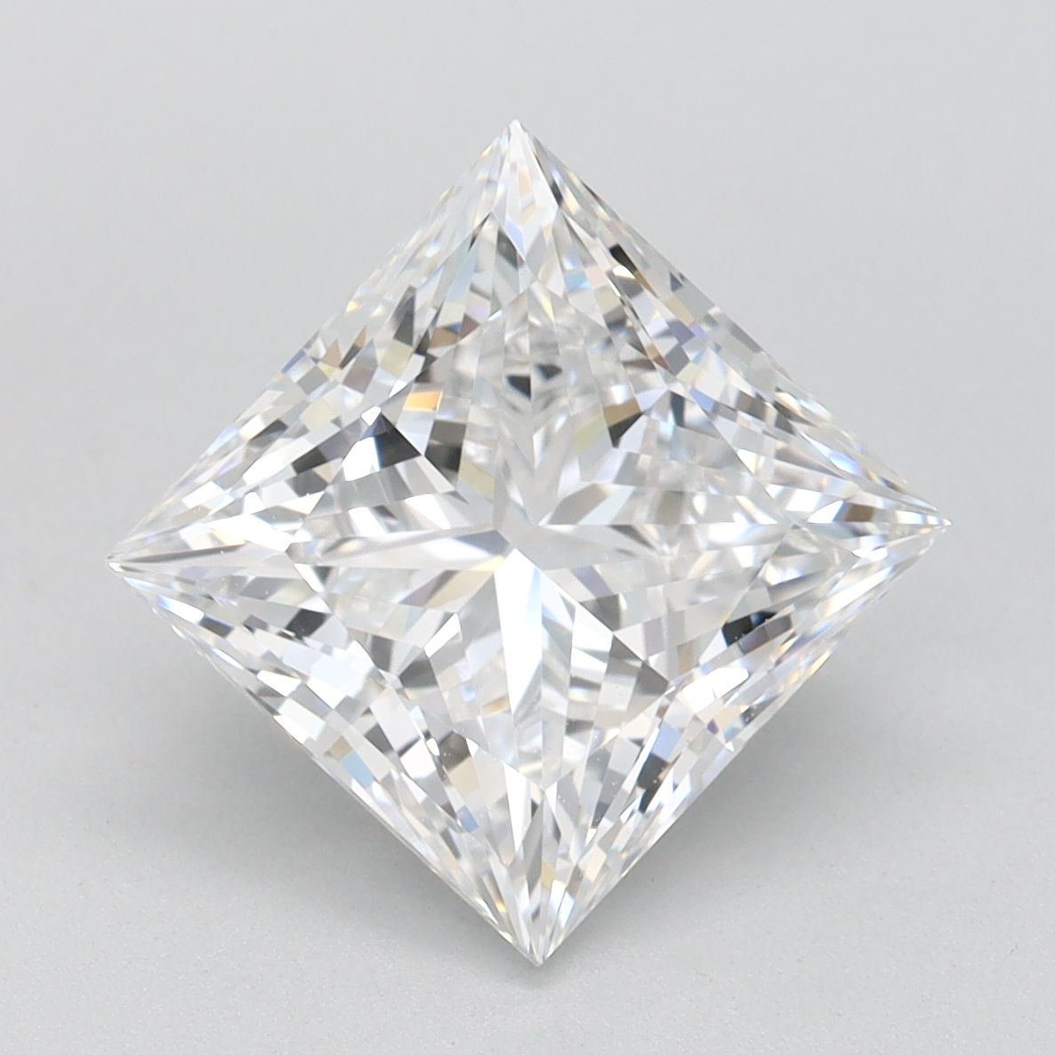 3.12 ct. princess Lab Grown Diamond front image